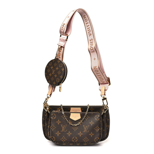Monogram Multi Pochette Accessories Rose Clair
