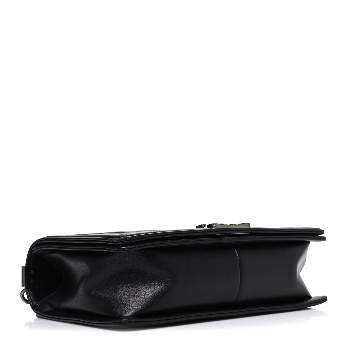 Lambskin Quilted New Medium Boy Flap Black
