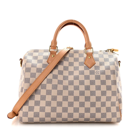 Damier Azur Speedy Bandouliere 30