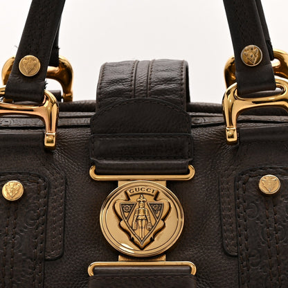 Guccissima Aviatrix Medium Boston Chocolate