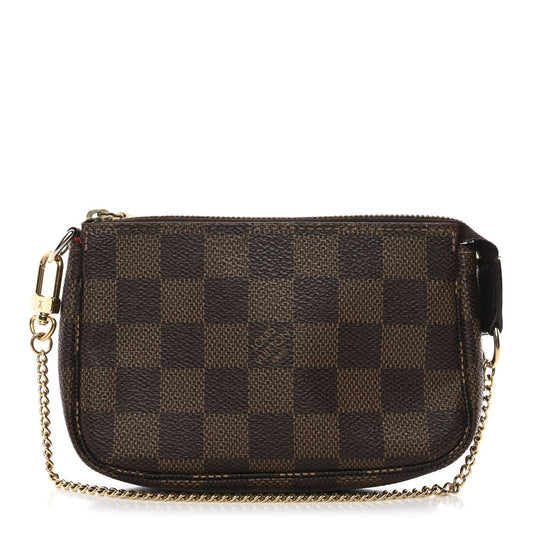 Damier Ebene Mini Pochette Accessories