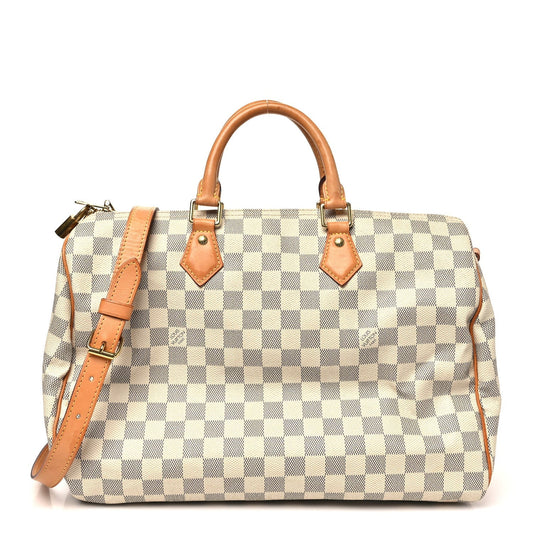 Damier Azur Speedy Bandouliere 35