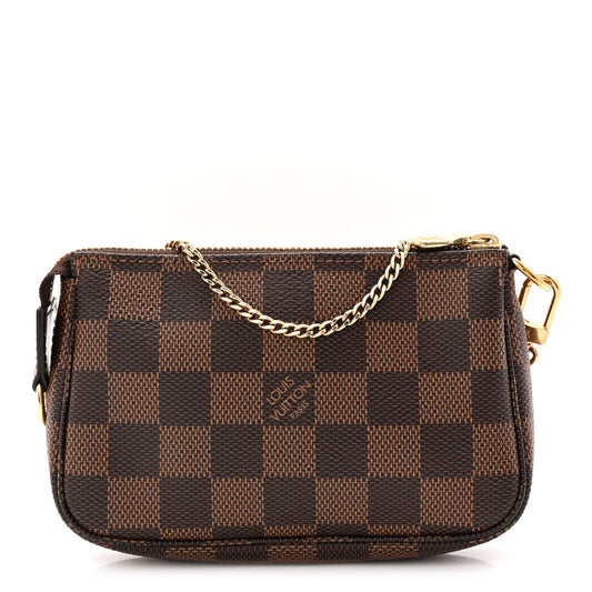 Damier Ebene Mini Pochette Accessories