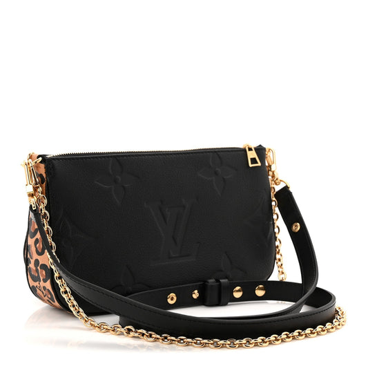 Empreinte Monogram Giant Wild At Heart Multi Pochette Accessories Black