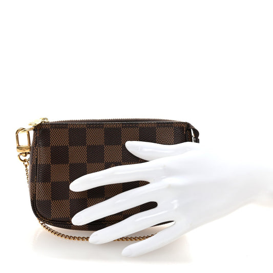 Damier Ebene Mini Pochette Accessories
