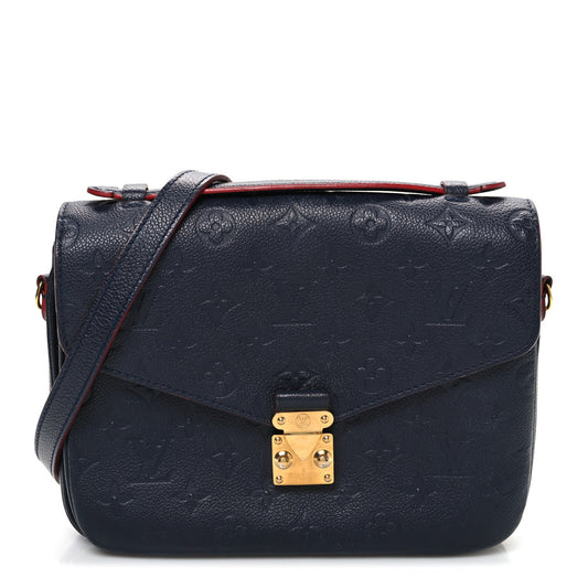 Empreinte Pochette Metis Marine Rouge