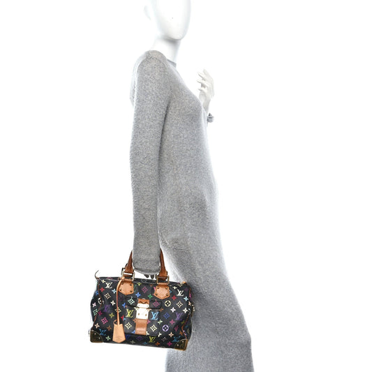 Monogram Multicolor Speedy 30 Black