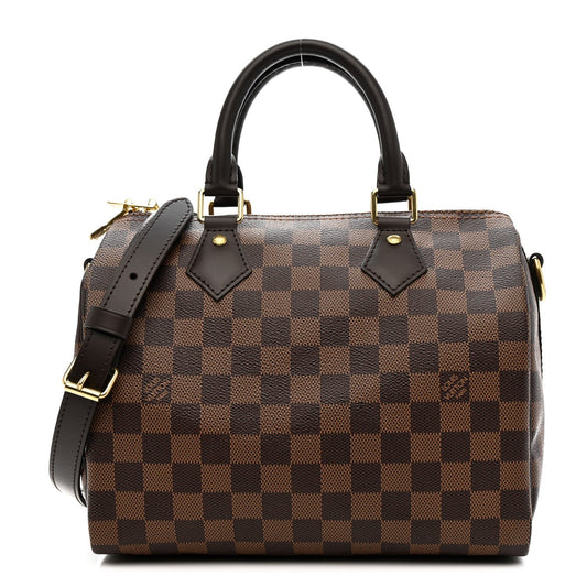 Damier Ebene Speedy Bandouliere 25