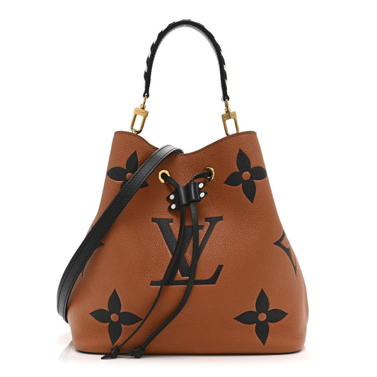 Empreinte Monogram Giant Crafty Neonoe MM Caramel Black