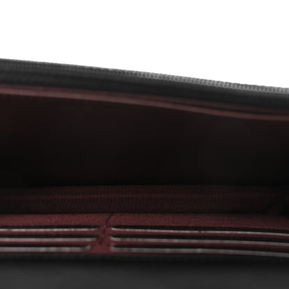 Lambskin Quilted Lucky Charms 2.55 Reissue Wallet On Chain WOC Black