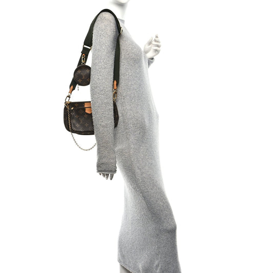 Monogram Multi Pochette Accessories Kaki