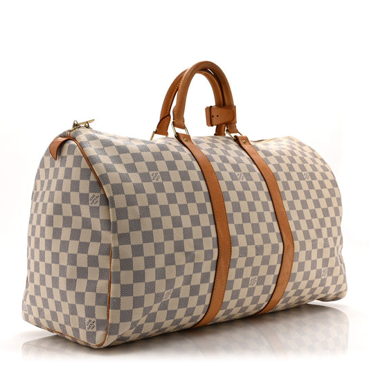Damier Azur Keepall 50