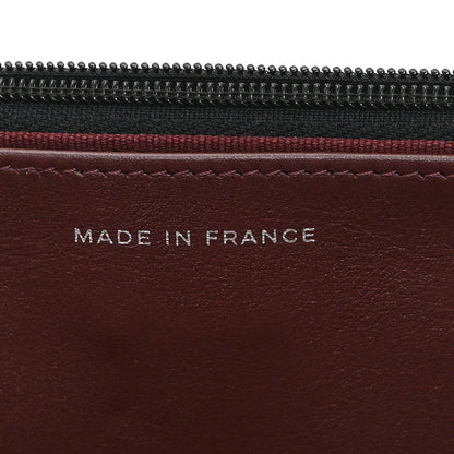Caviar Quilted CC Turnlock Wallet On Chain WOC Black