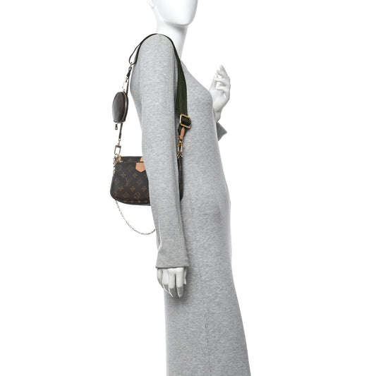 Monogram Multi Pochette Accessories Kaki