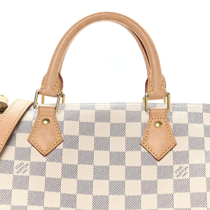 Damier Azur Speedy Bandouliere 30