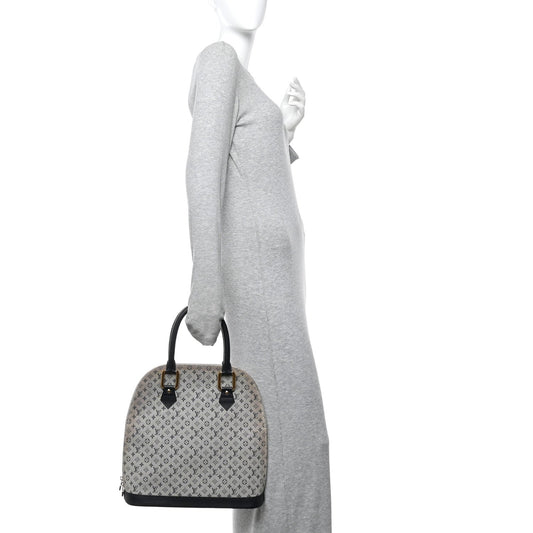 Mini Monogram Alma Haut Tote Blue