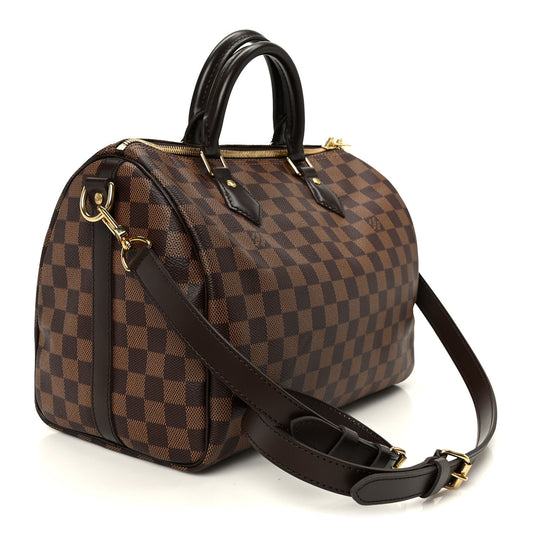 Damier Ebene Speedy Bandouliere 30