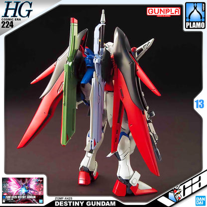 【🔵𝐁𝐀𝐂𝐊𝐎𝐑𝐃𝐄𝐑 OCT-2026】 HG-CE DESTINY GUNDAM (COSMIC ERA)