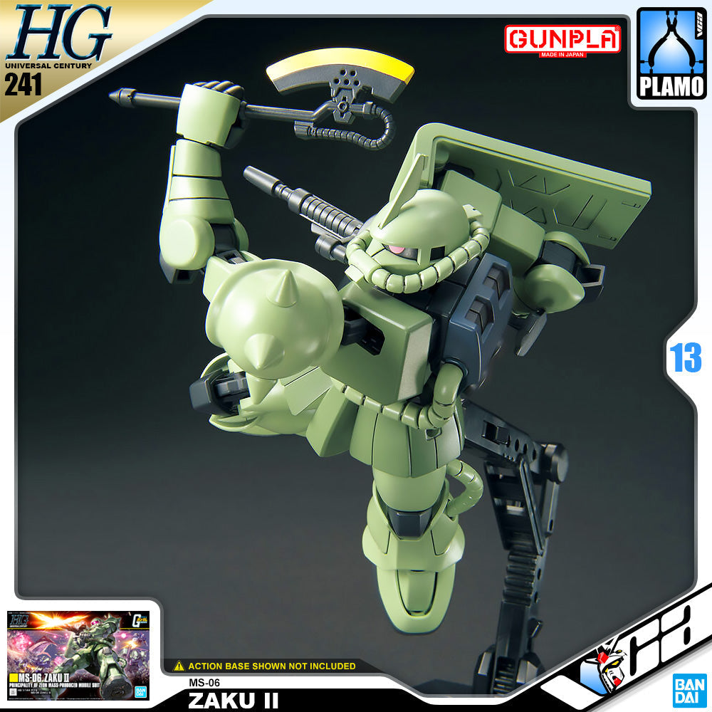 【🔵𝐁𝐀𝐂𝐊𝐎𝐑𝐃𝐄𝐑 DELAYED JUN-2026】 HG-UC MS-06 ZAKU II (2021)