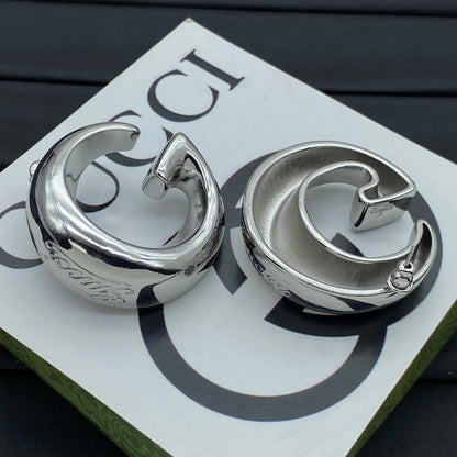 Gucci G Shape Hoop Earrings