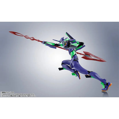 ROBOT Damashii (SIDE EVA) Evangelion Unit 1 + Cassius Spear (Renewal Color Edition)