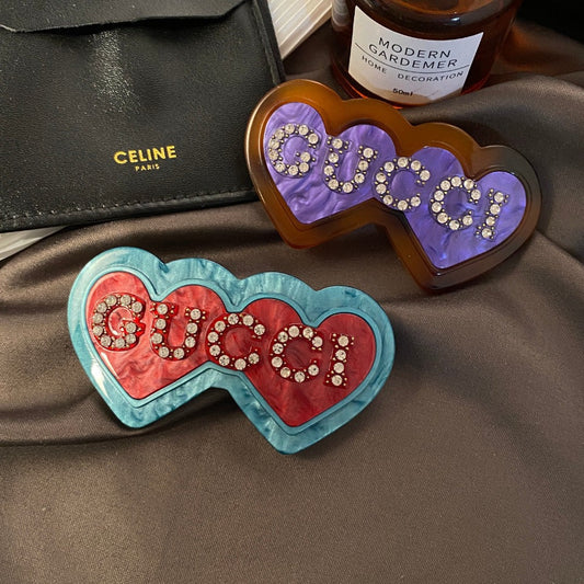 Gucci Colorful Hair Clip (3pcs Total)