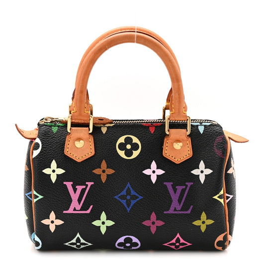 Monogram Multicolor Mini Sac HL Speedy Black