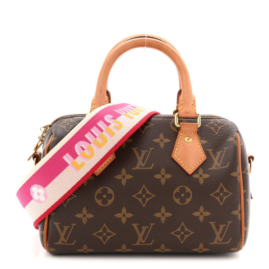 Monogram Speedy Bandouliere 20 Fuchsia