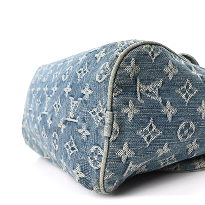Monogram Denim Neo Speedy Blue