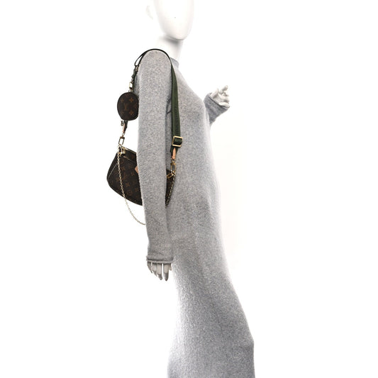 Monogram Multi Pochette Accessories Kaki
