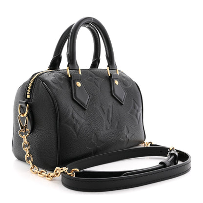 Empreinte Monogram Giant Speedy Bandouliere 20 Black