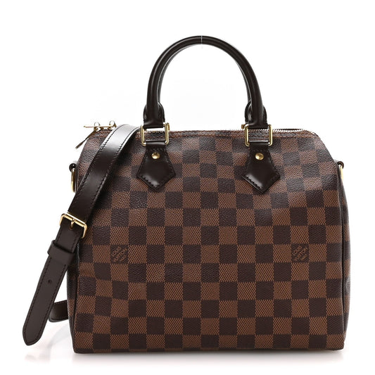 Damier Ebene Speedy Bandouliere 25