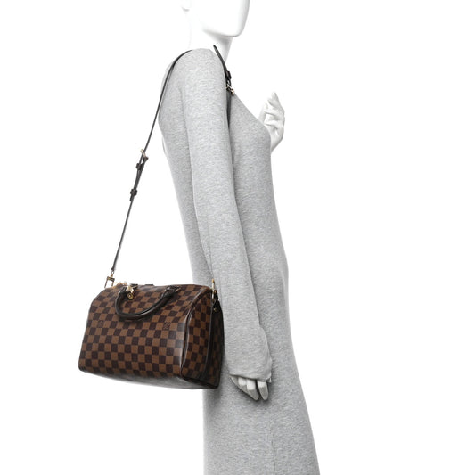 Damier Ebene Speedy Bandouliere 25