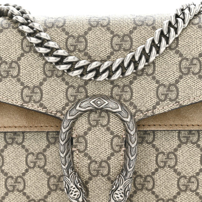 GG Supreme Monogram Mini Dionysus Shoulder Bag Taupe
