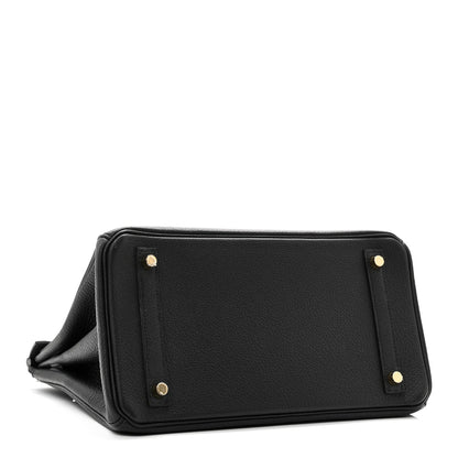 Togo Birkin 30 Black