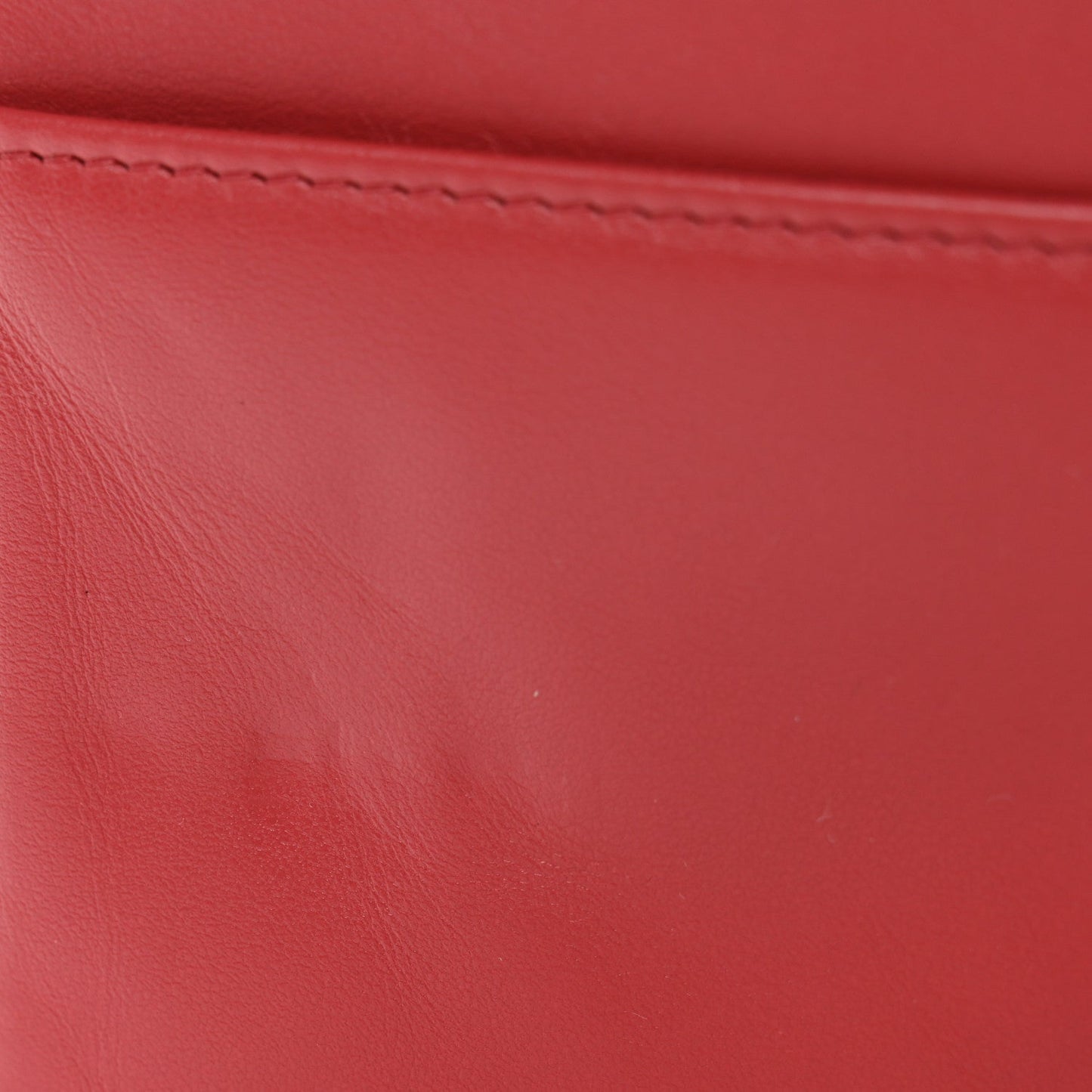 Caviar Quilted Boy Wallet On Chain WOC Red