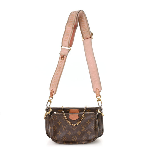 Monogram Multi Pochette Accessories Rose Clair