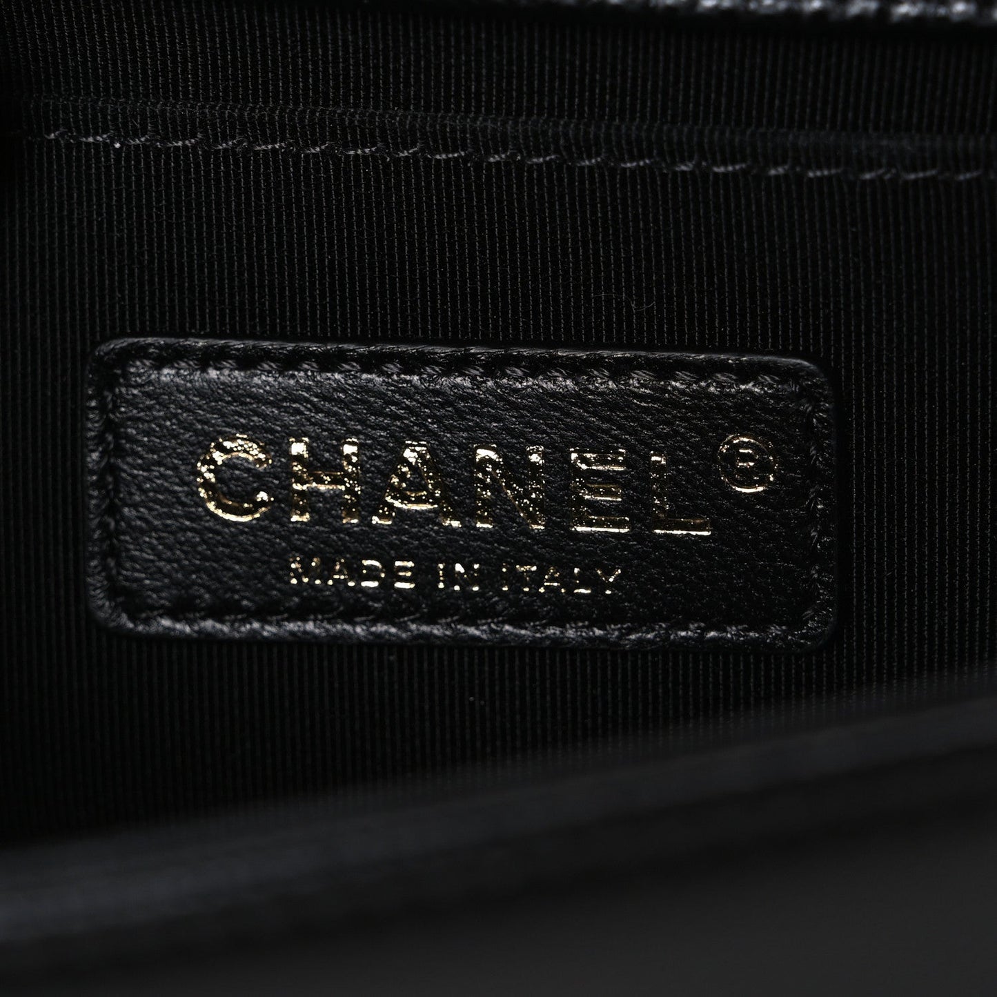 Caviar Quilted Small Boy Flap Black