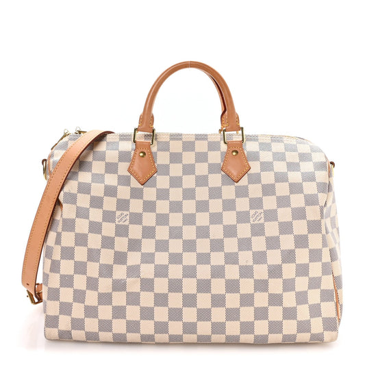 Damier Azur Speedy Bandouliere 35