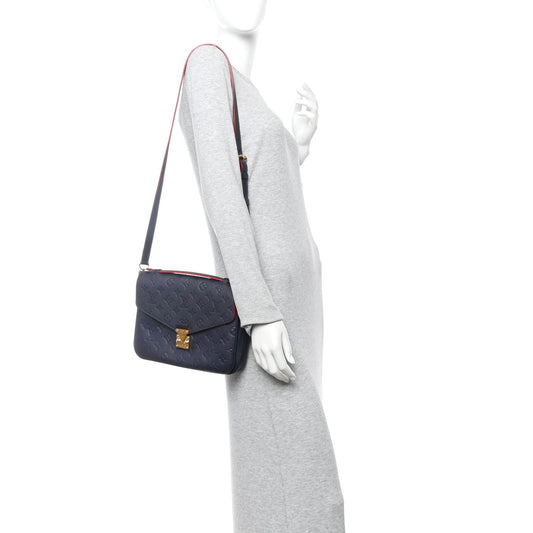 Empreinte Pochette Metis Marine Rouge