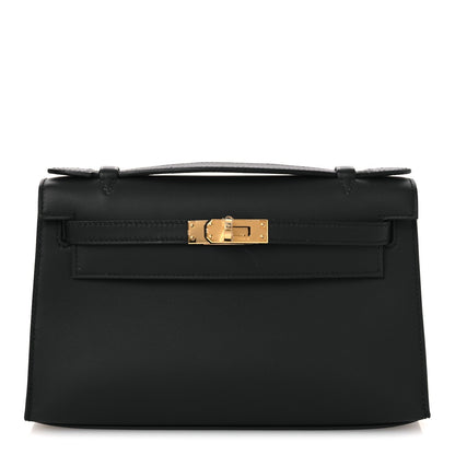 Swift Kelly Pochette Clutch Black
