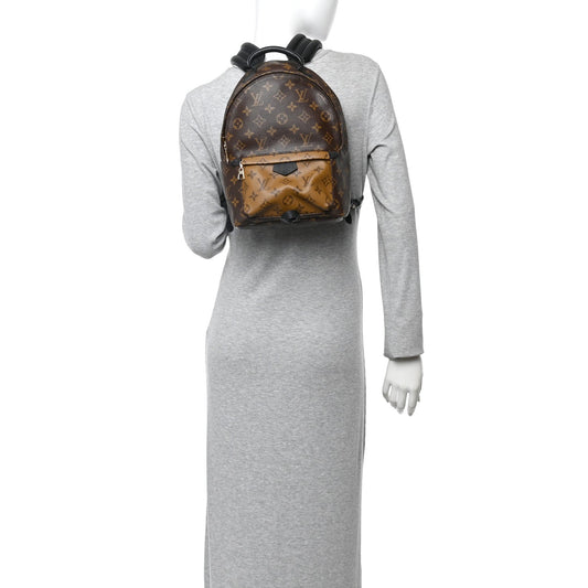 Reverse Monogram Palm Springs Backpack PM