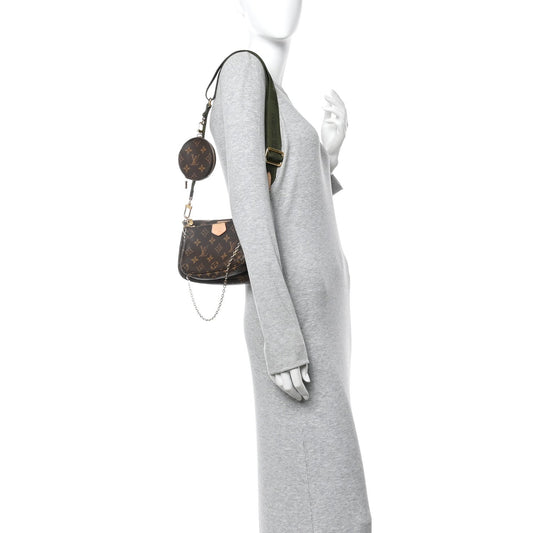 Monogram Multi Pochette Accessories Kaki