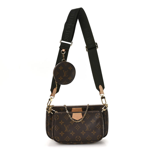 Monogram Multi Pochette Accessories Kaki
