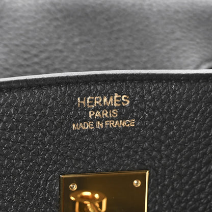 Togo Birkin 35 Black