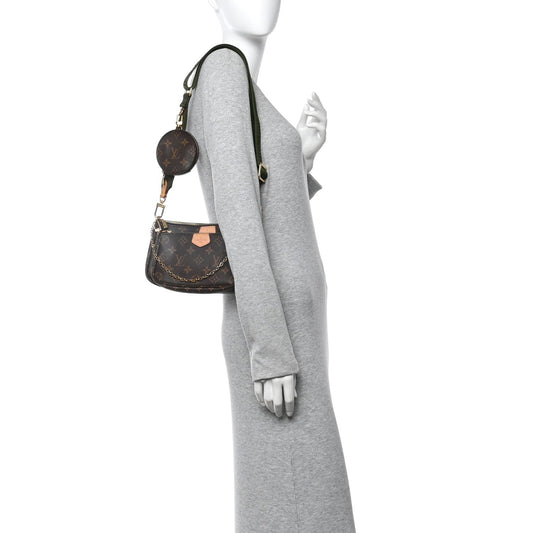 Monogram Multi Pochette Accessories Kaki