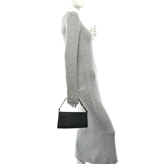Epi Pochette Accessories 24 Black