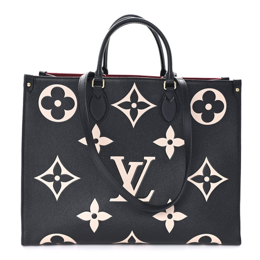 Empreinte Monogram Giant Onthego GM Black Beige