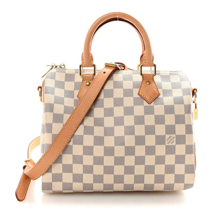 Damier Azur Speedy Bandouliere 25