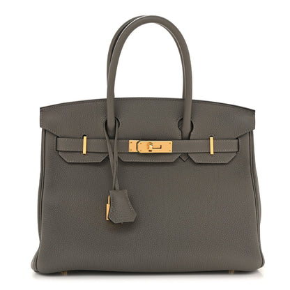 Togo Birkin 30 Gris Meyer